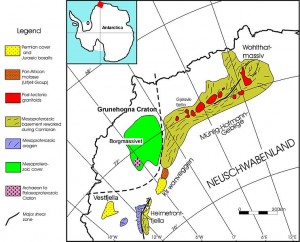 Karte Neuschwabenland