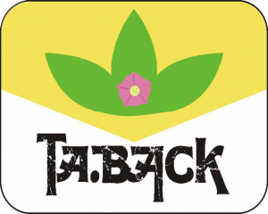 Ta.Back-Klebeetikett