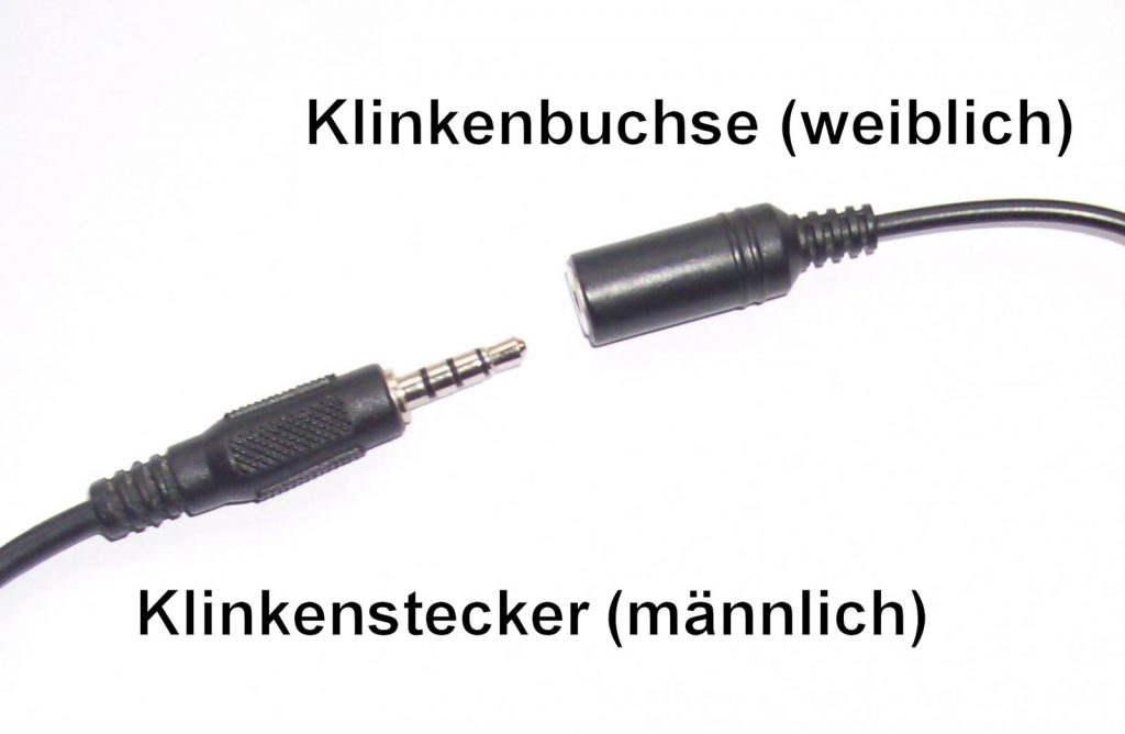 Klinkenbuchse/Klinkenstecker