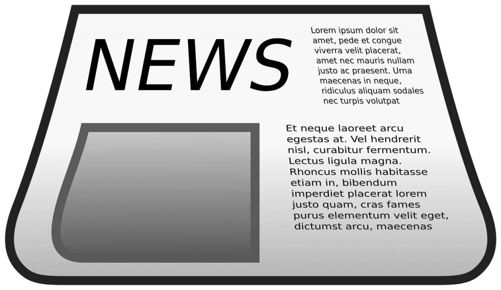 Lorem-ipsum-Zeitung