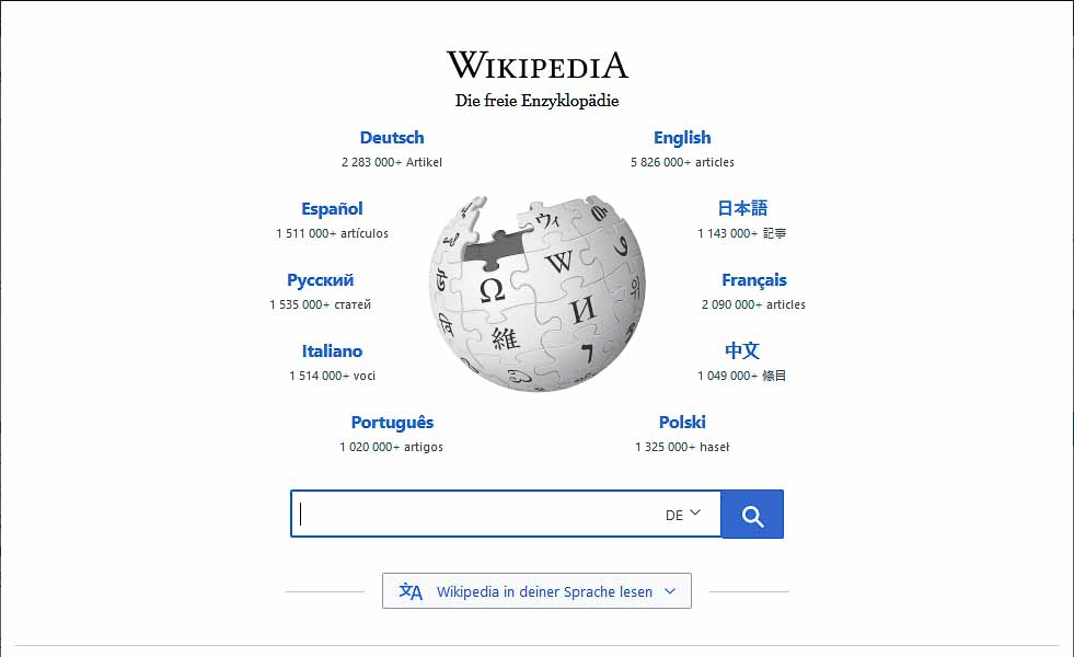 Wikipedia – keinblatt.de