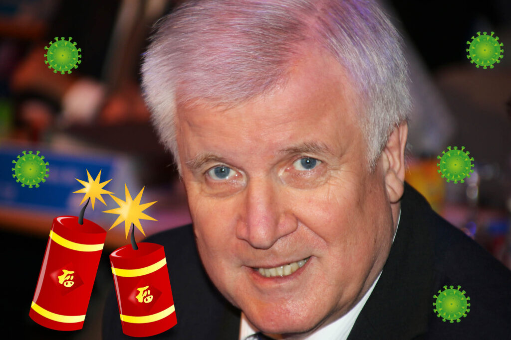 Seeehofer Feuerwerk Coronavirus